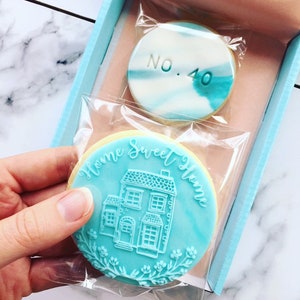 New home cookies, new home biscuits, new home gift afbeelding 6