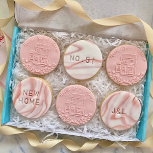 New home cookies, new home biscuits, new home gift image 1