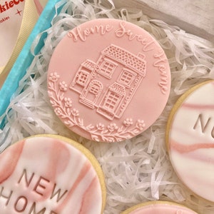 New home cookies, new home biscuits, new home gift afbeelding 2