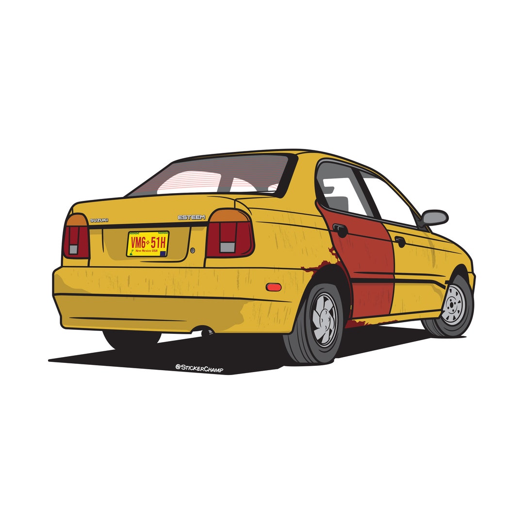 Better Call Saul Jimmy's Suzuki Esteem Sticker - Etsy