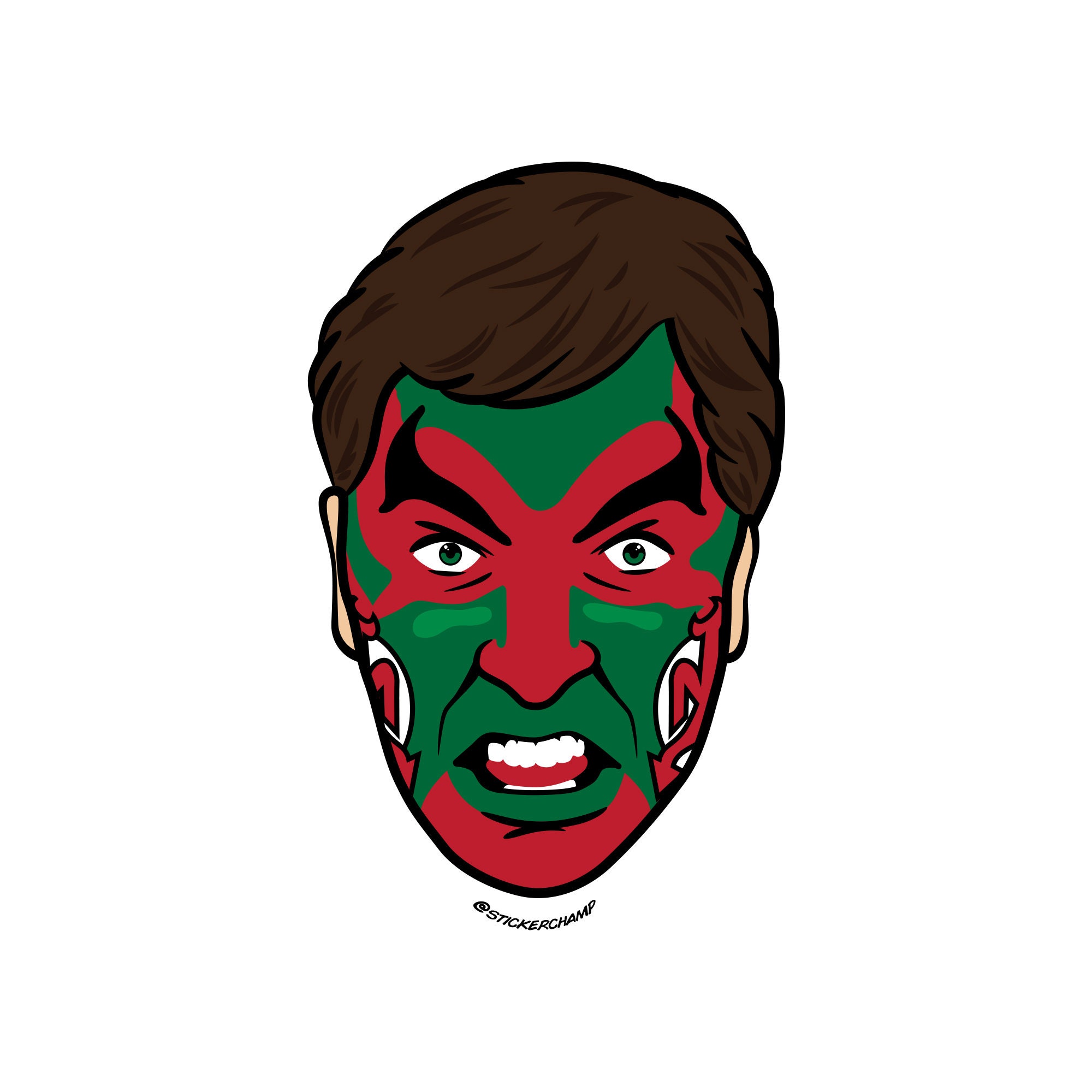 David Putty Devil Sticker