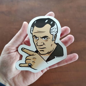 Paulie Walnuts MEME\" Sticker For Sale By CrazyMadInsano