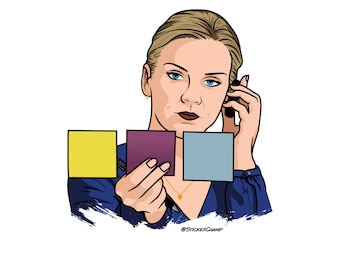 Better Call Saul - Kim Wexler Sticky Notes Sticker