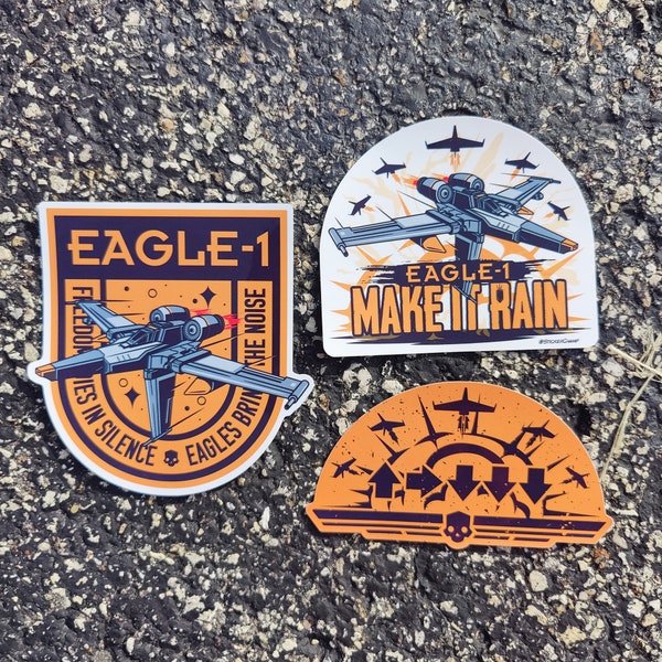 Helldivers 2 - Eagle-1 Sticker Pack!