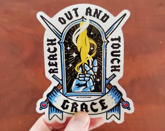Elden Ring - Reach Out and Touch Grace Sticker