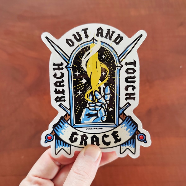 Elden Ring - Reach Out and Touch Grace Sticker