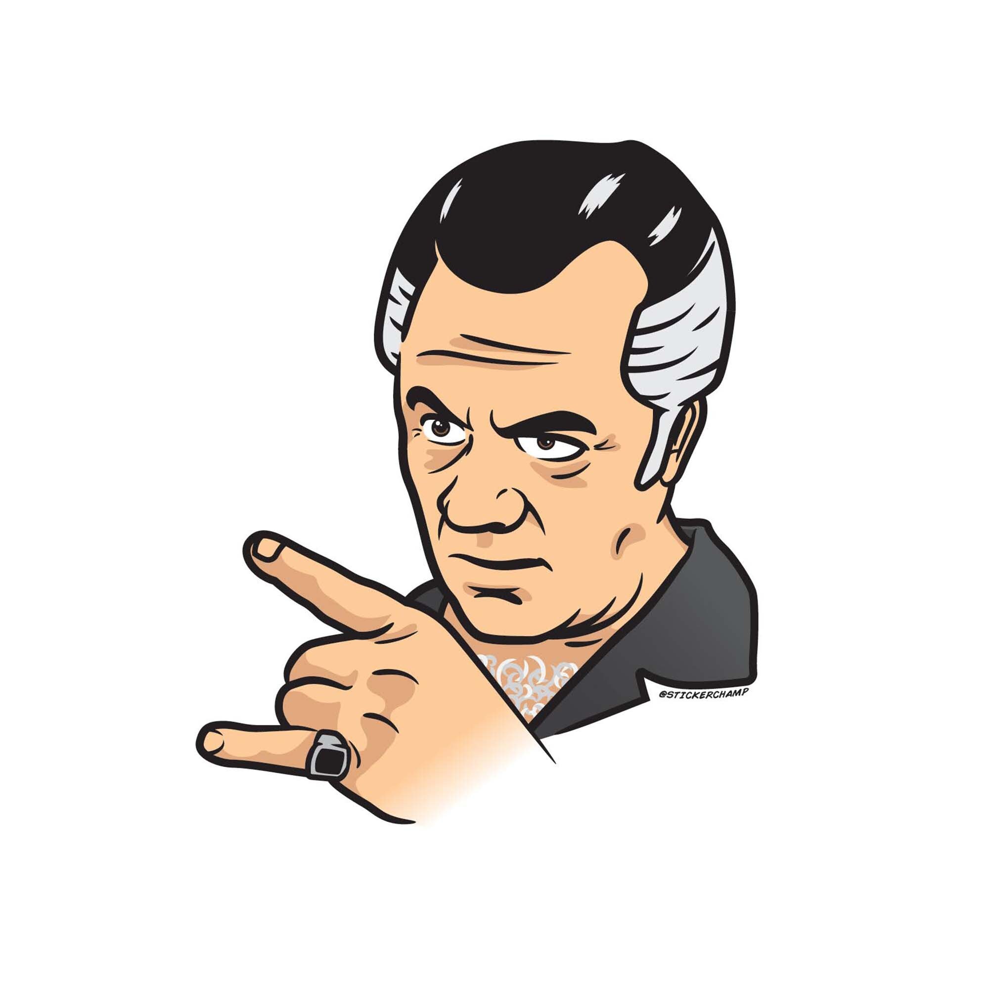 Paulie Walnuts Sticker Etsy