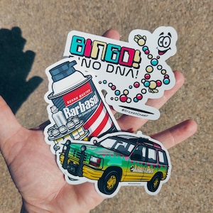 Jurassic Park Sticker Bundle