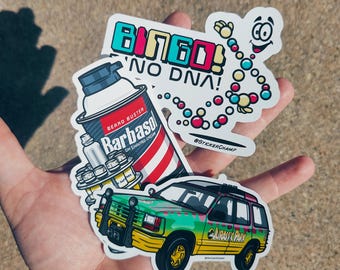 Jurassic Park Sticker Bundle