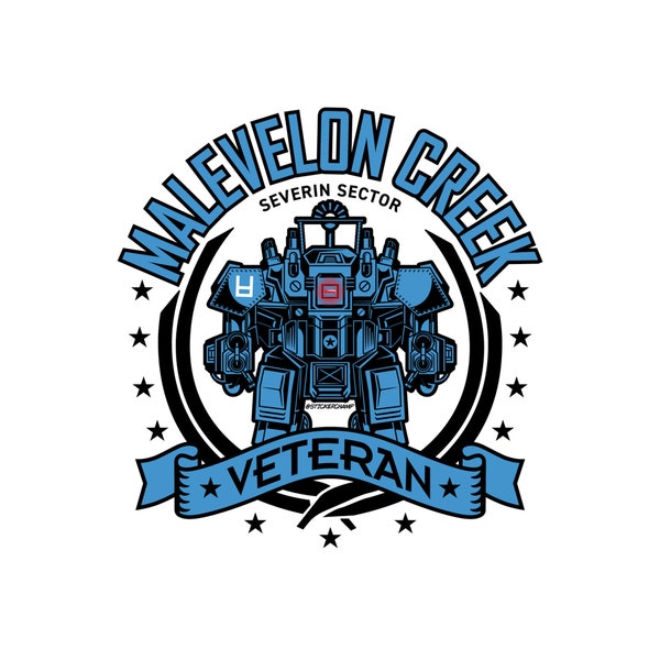 Helldivers 2 - Malevelon Creek Veteran Sticker