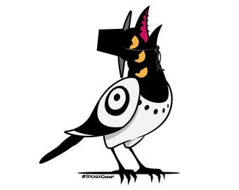 KP0P DEM0N HUNTERS - Sussie Magpie Sticker