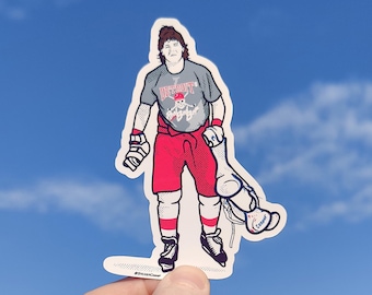 Detroit Red Wings - Bob Probert - Real Bad Boys Sticker