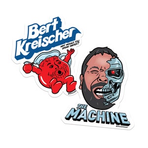 Bert Kreischer - The Machine & Kool-Aid Sticker Pack