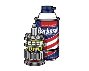 Jurassic Park - Barbasol DNA Container