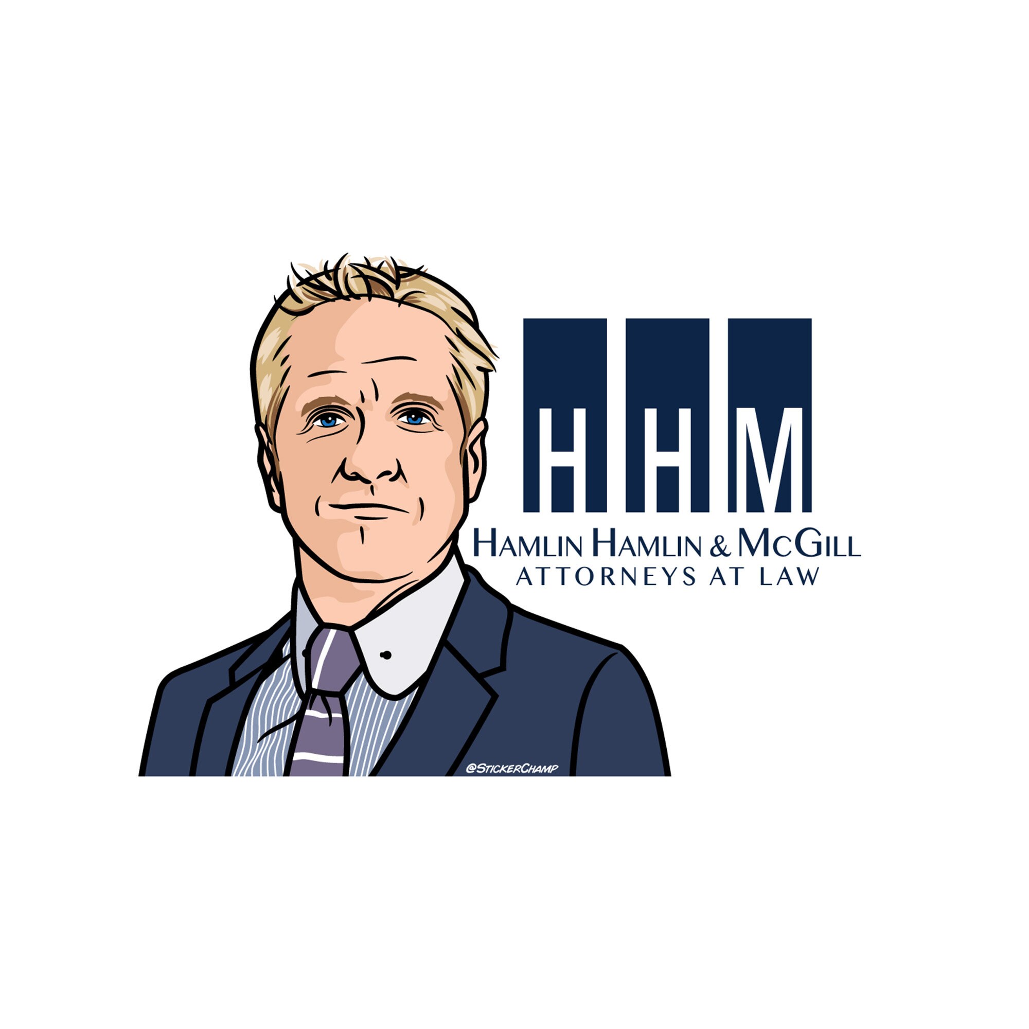 Better Call Saul - Howard Hamlin HHM Sticker