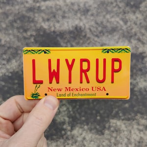 Better Call Saul - LWYRUP License Plate Sticker