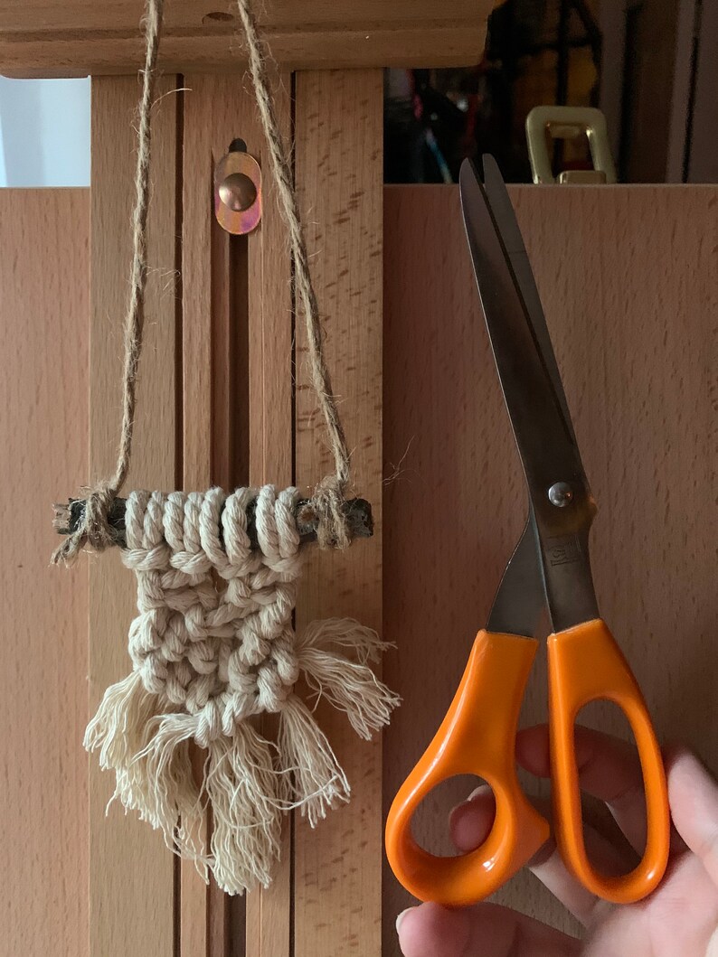 Mini Macrame Hanging!