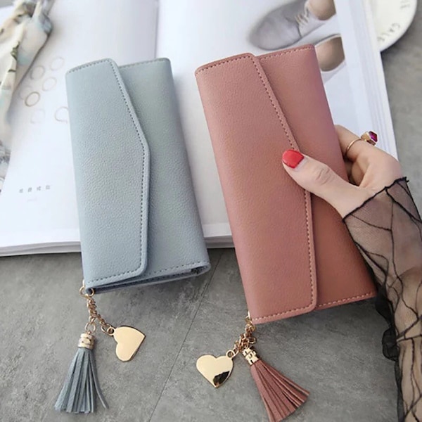 Fashion Women’s Leather Wallet Card Holder Purse Bag