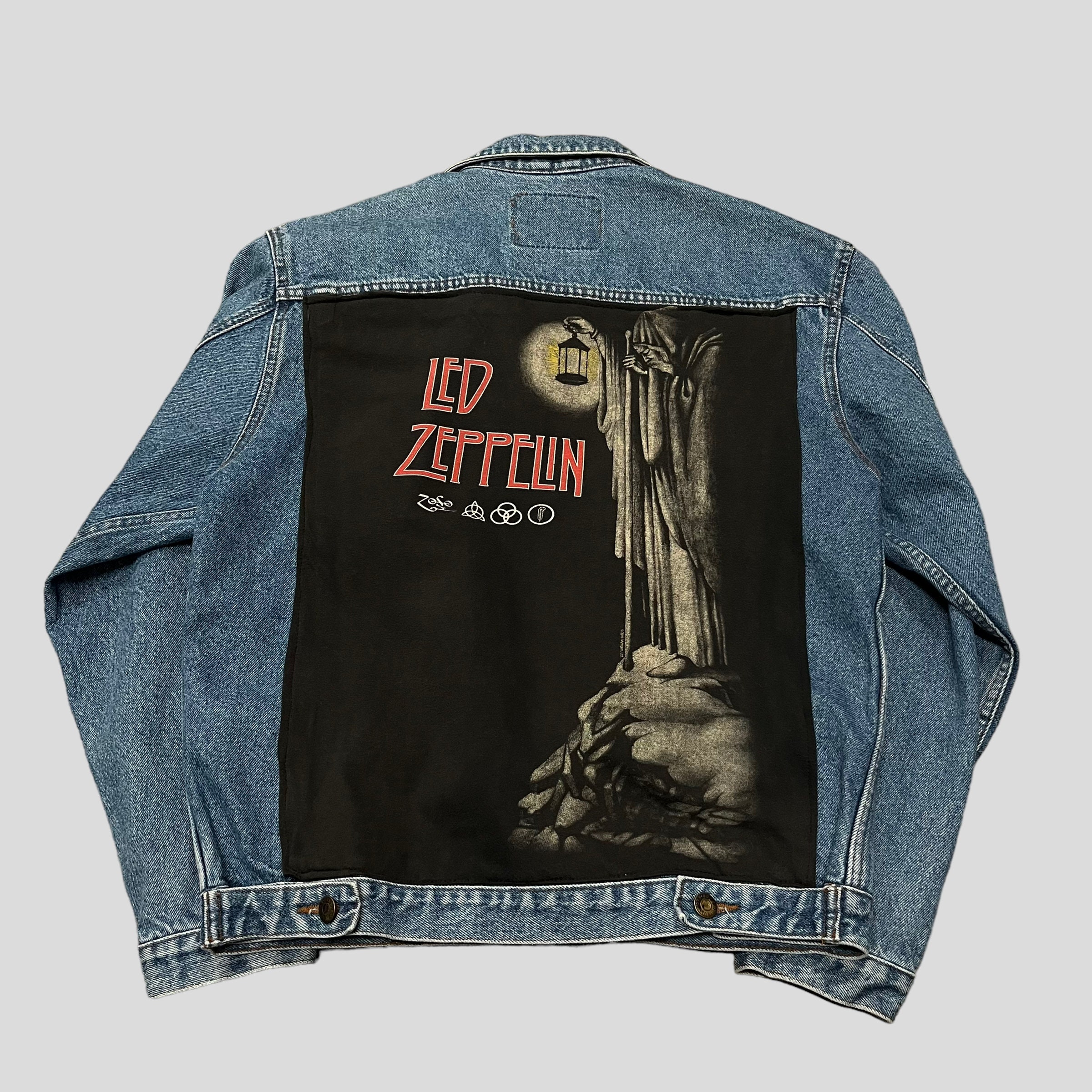 Led zeppelin denim 2024 jacket