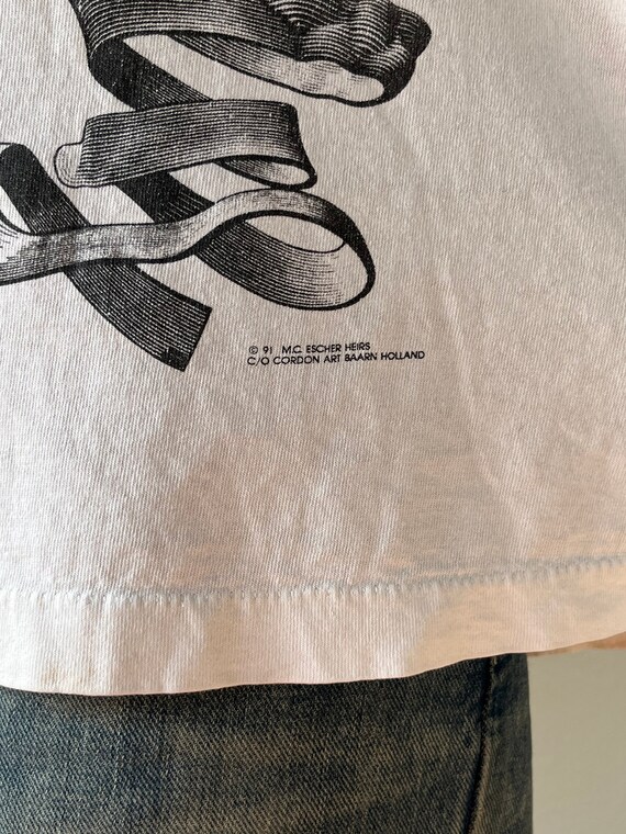 Vintage M.C. Escher Art Shirt - image 7