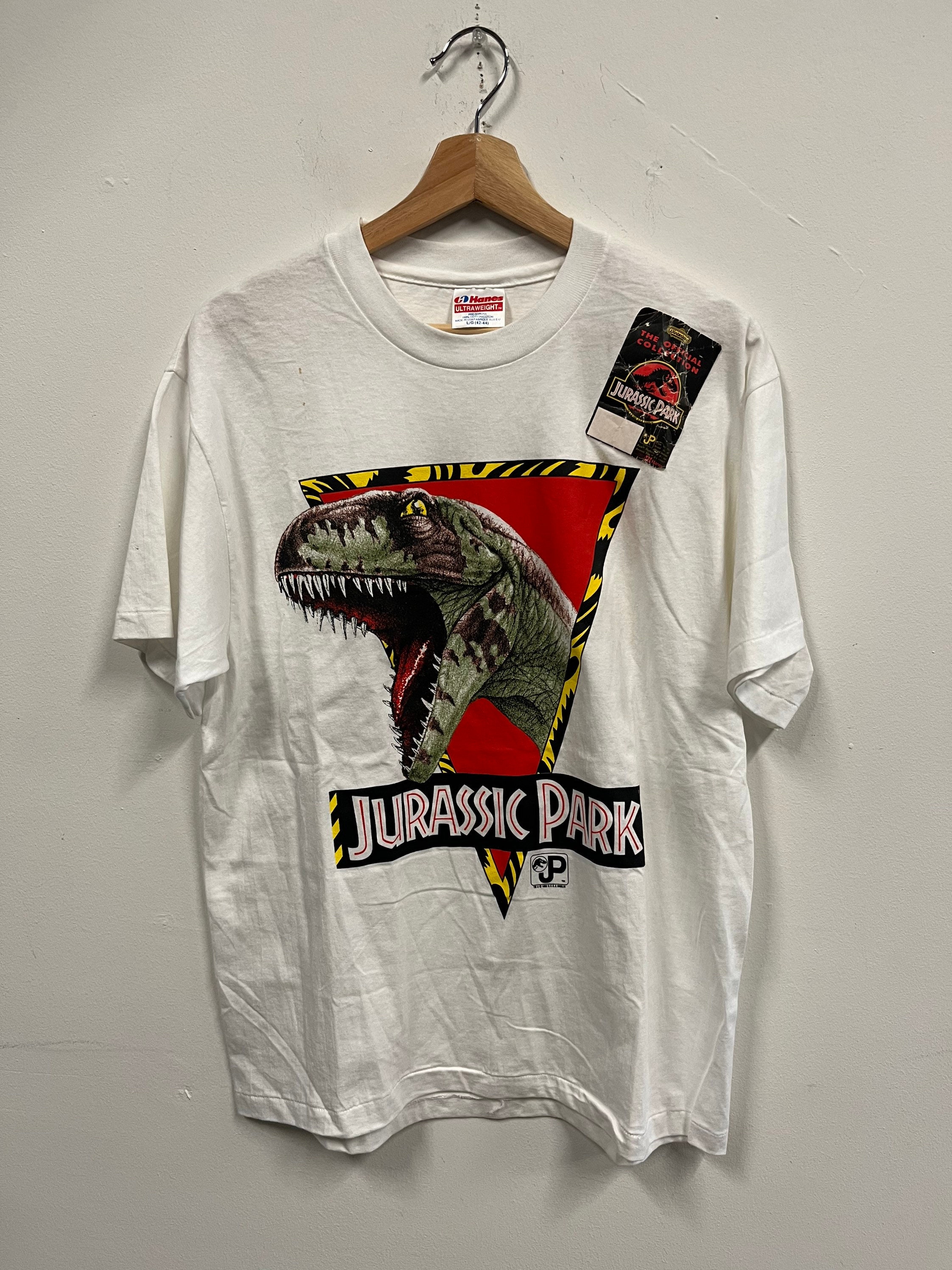Classic Jurassic Park Poster T-Shirt for Men