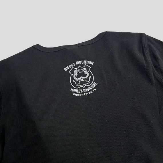 Vintage Harley Davidson Thermal Shirt - image 3