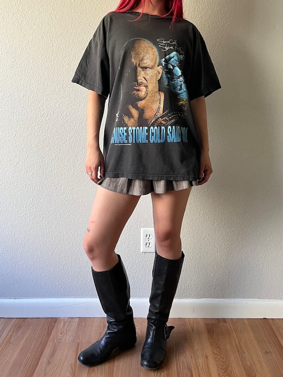 Vintage 1998 Stone Cold Wrestling Shirt