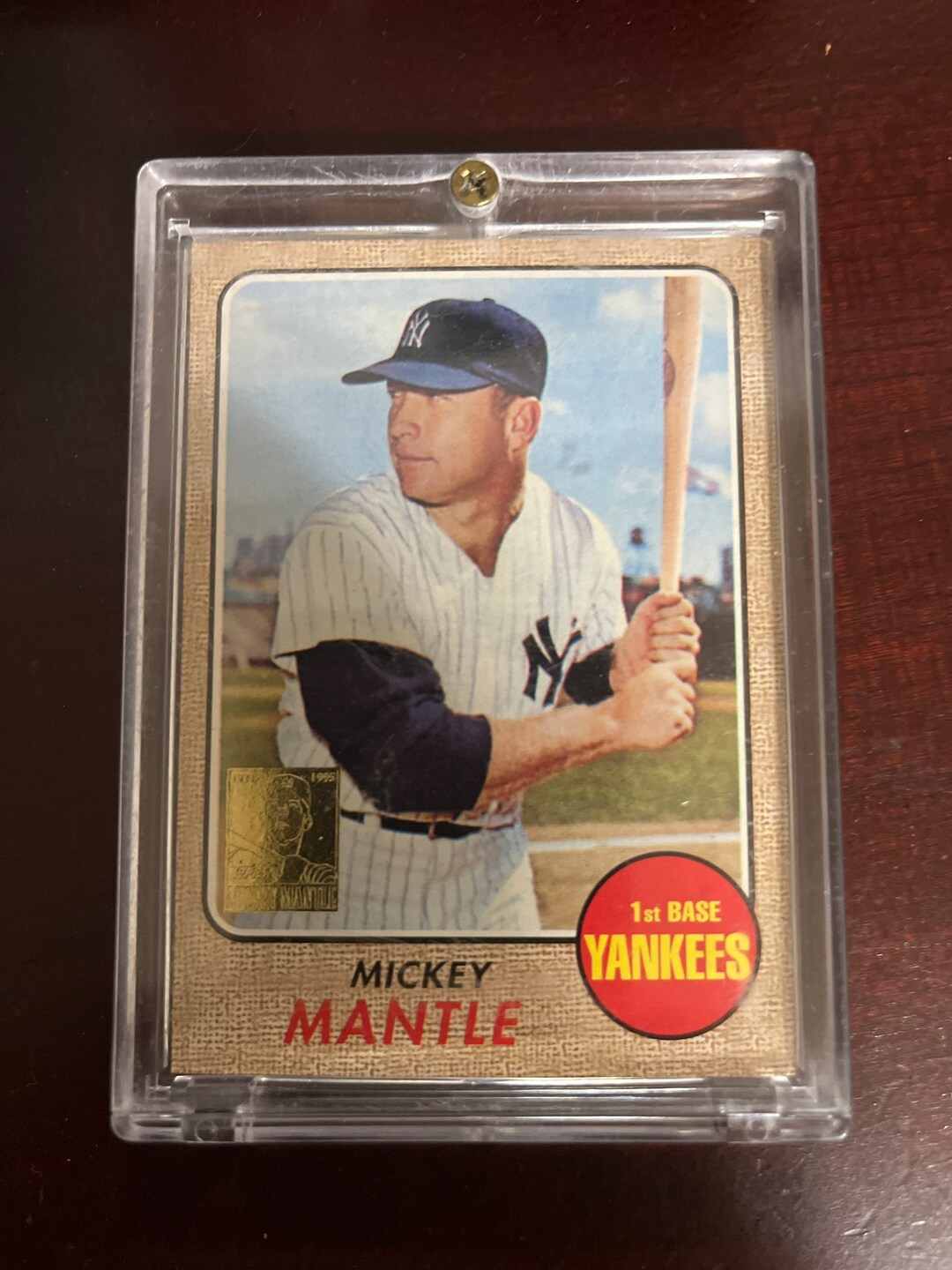 Mickey Mantle Baseball Card - Etsy