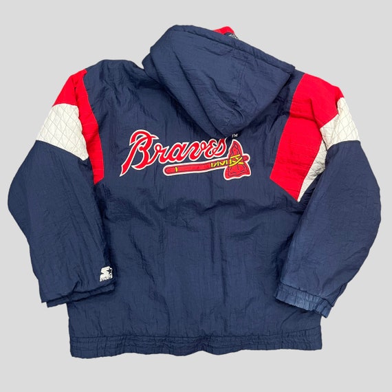 Vintage Atlanta Braves Puffer Jacket 