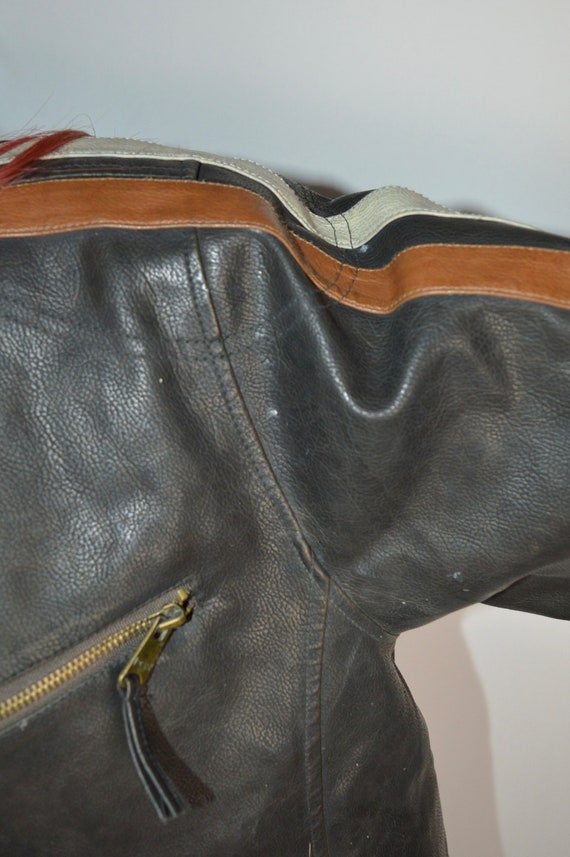 Vintage Arizona Brown Leather Jacket - image 4