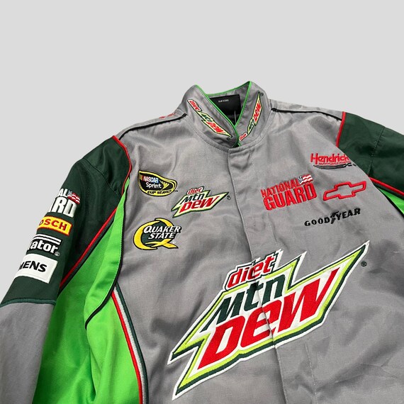 Vintage NASCAR Mountain Dew Jacket Etsy Ireland
