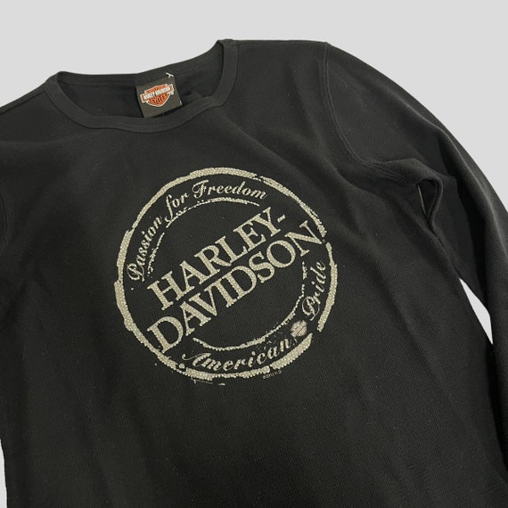 Vintage Harley Davidson Thermal Shirt - image 1