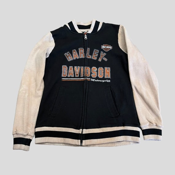Harley Davidson bomber style jacket - image 1