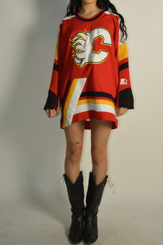 NHL Calgary Flames 1979-80 uniform and jersey original art – Heritage  Sports Art