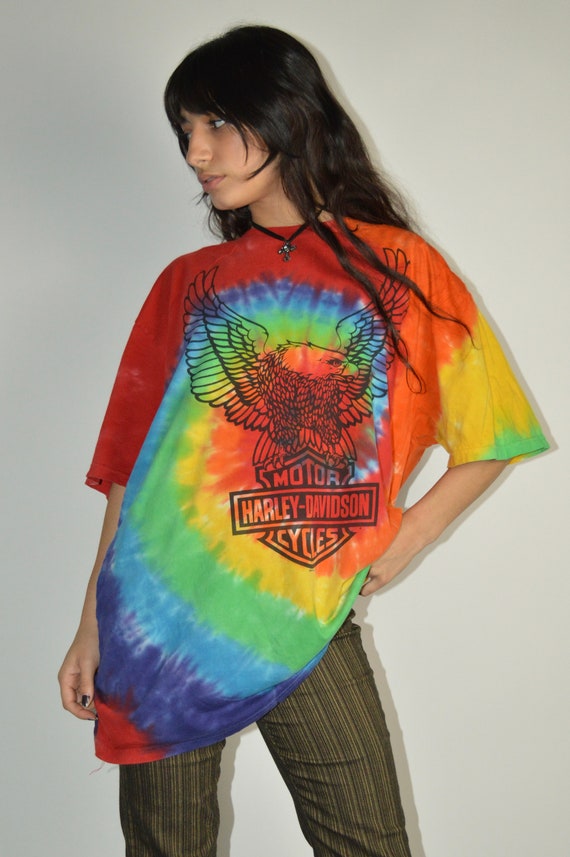 Harley Davidson Tie Dye Shirt