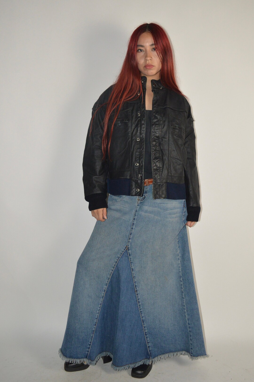 Vintage Hill & Archer Leather Jacket Etsy