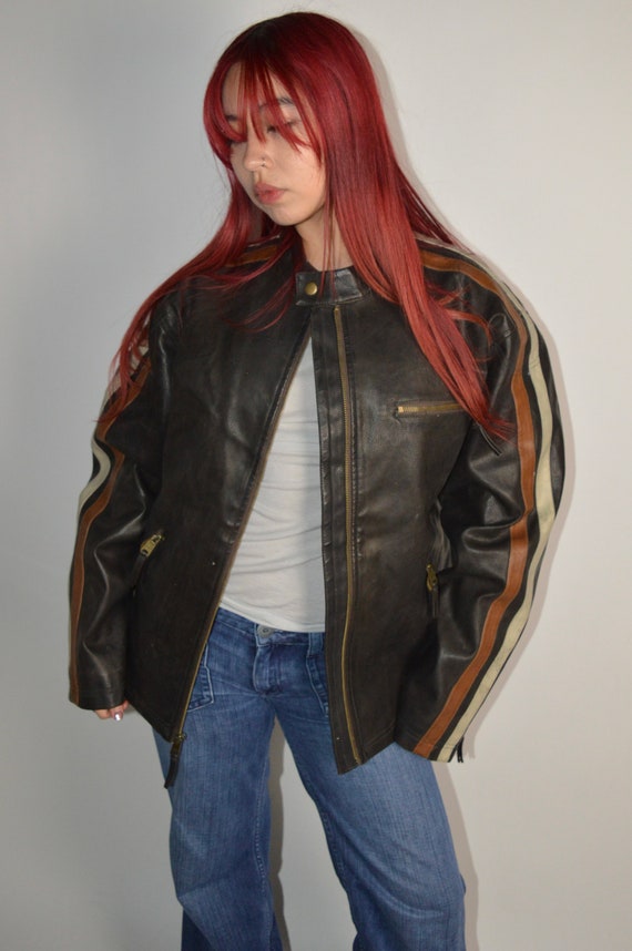 Vintage Arizona Brown Leather Jacket - image 2