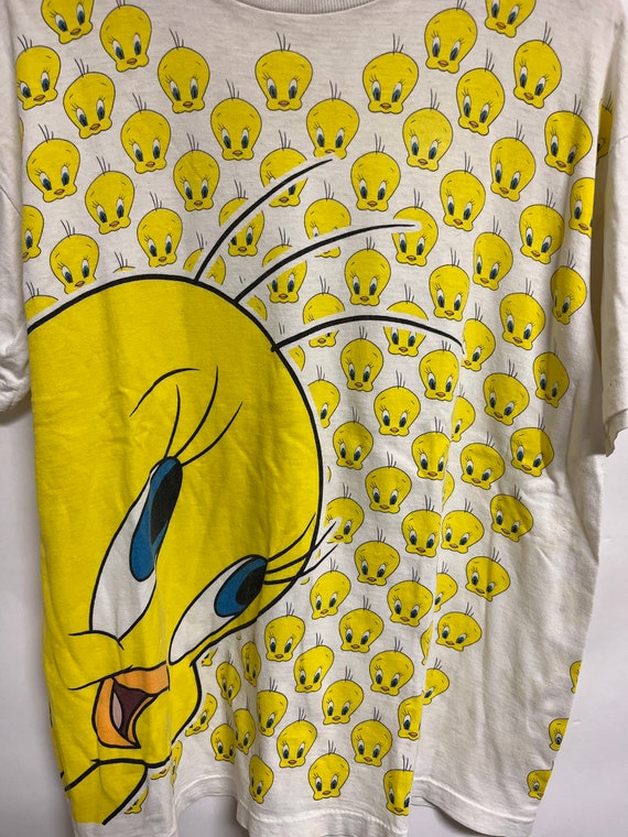 Vintage Tweety All Over Print Tee - image 4