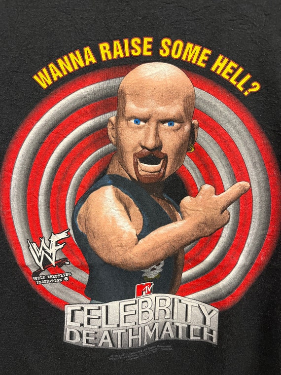 Steve Austin MTV Celebrity Deathmatch Tee - image 3