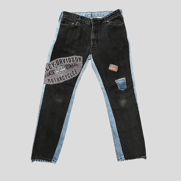 Reconstructed Levi’s Harley Harley Patch Pocket Jeans