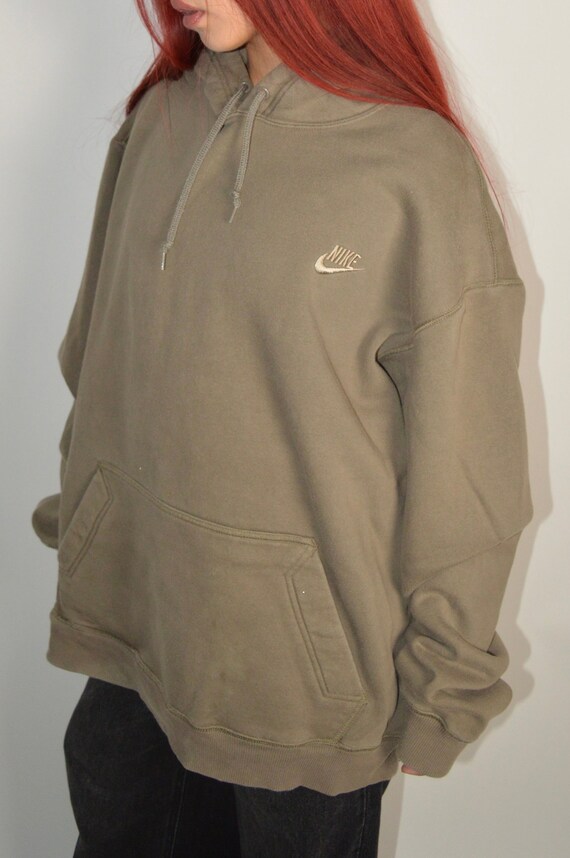 vintage brown nike jumper