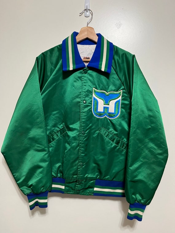 Hartford Whalers Hockey Satin Jacket