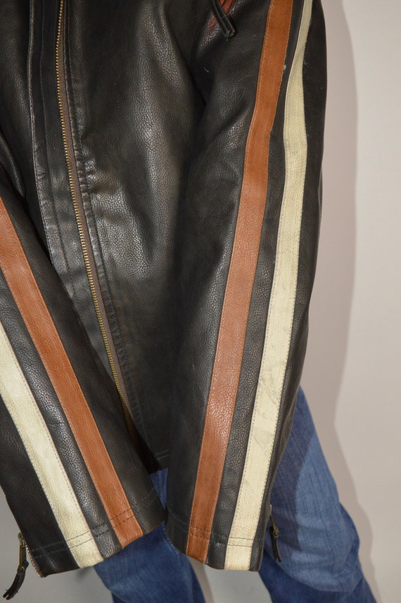 Vintage Arizona Brown Leather Jacket - image 5