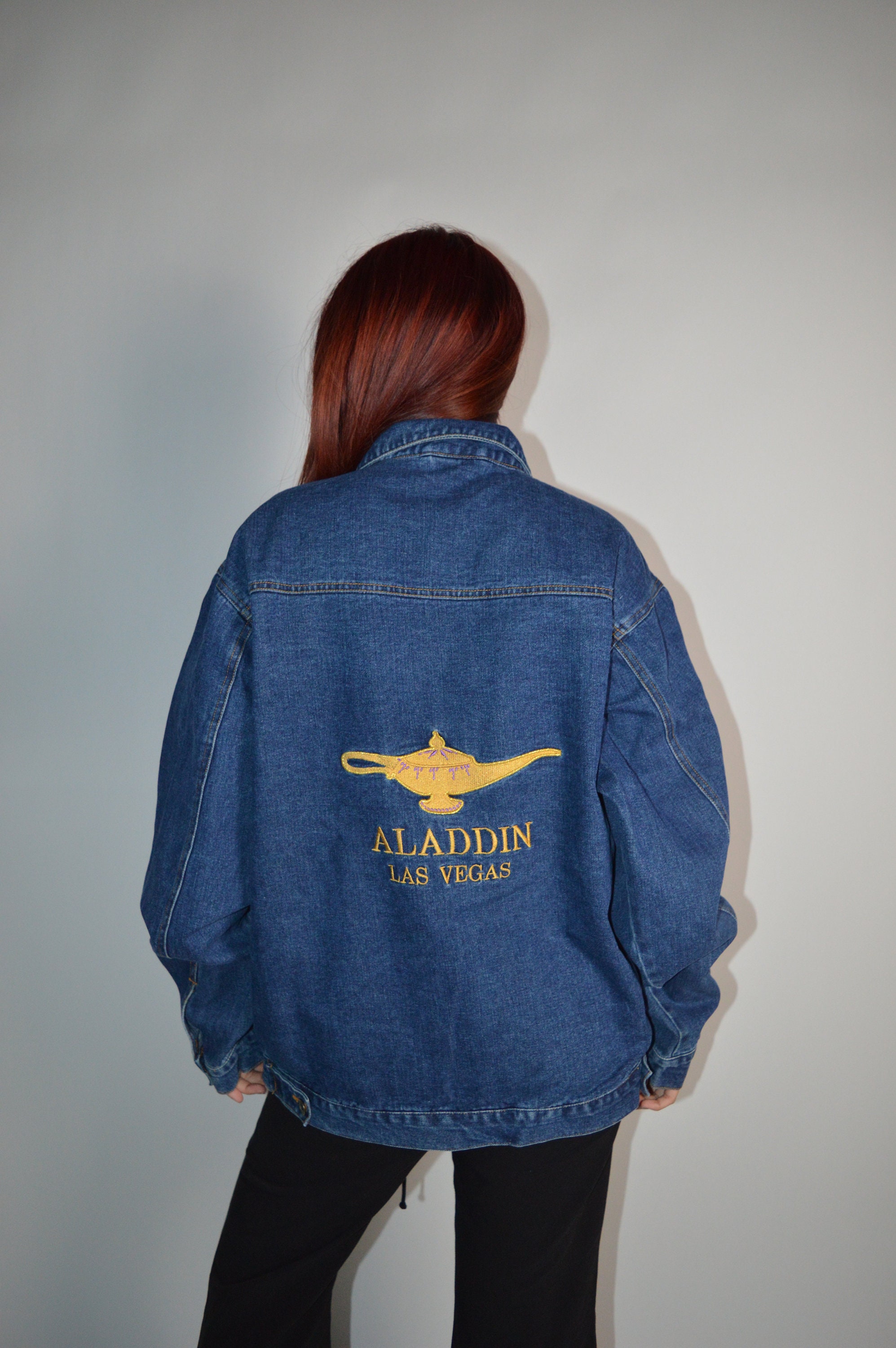 Aladdin jean jacket sales