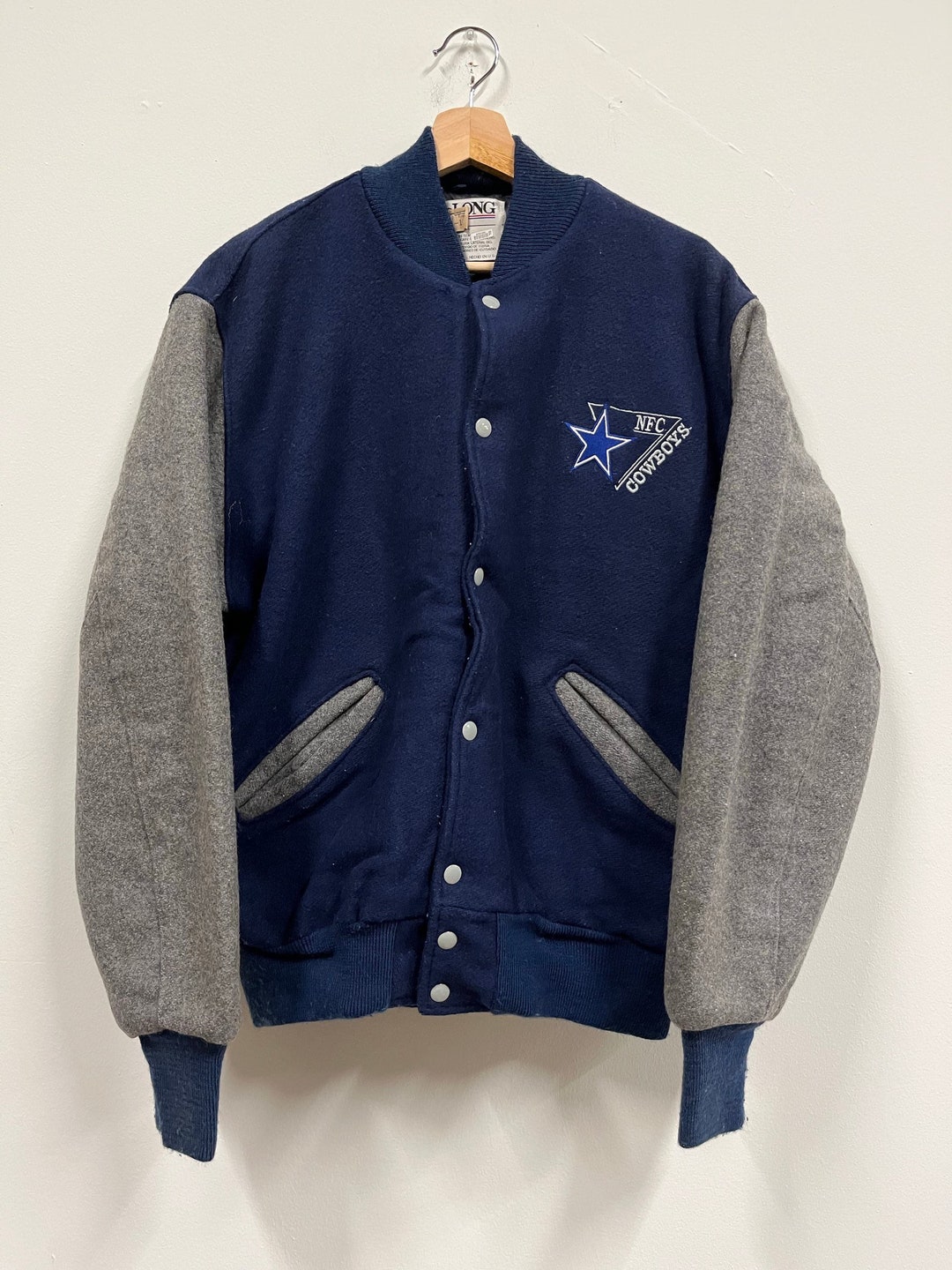 Vintage Dallas Cowboys Varsity Jacket - Etsy