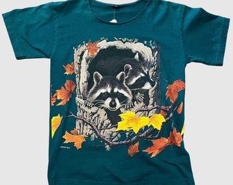 Vintage 90s Raccoon Shirt