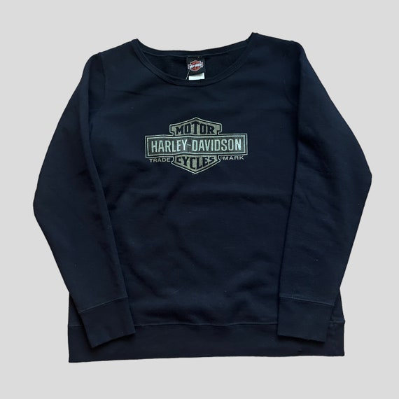 Harley davidson store crew neck sweatshirt Harley davidson store crew neck sweatshirt