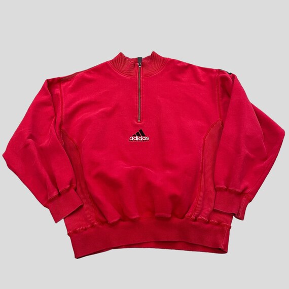 Vintage ADIDAS equipment quarter zip - image 1