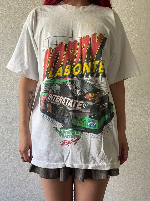 Vintage 1995 NASCAR Bobby Labonte Racing Shirt