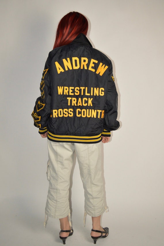 Vintage Andrew 1997 Patched Jacket - image 4